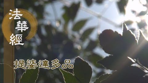 《法華經 提婆達多品》- 彼此兩土 共蒙利益 - 第1358集