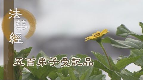 《法華經 五百弟子受記品》- 緣熟相值 會遇見之 - 第1152集