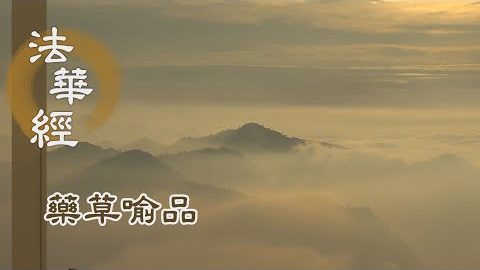 《法華經 藥草喻品》 - 住靜思惟 通達諸法 - 第924集