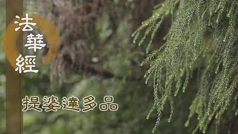 《法華經 提婆達多品》- 明微妙法 泯十界相 - 第1352集