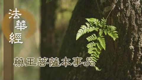 《法華經 藥王菩薩本事品》法華一乘 諸經之王 - 第1848集